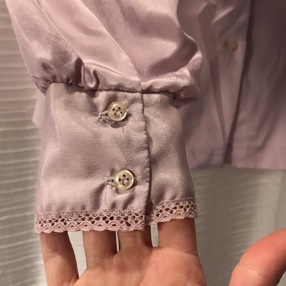 Vintage button up blouse top - Picture 3 of 6